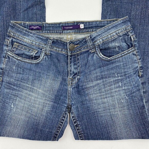VIGOSS JEANS Sz 9 (32x27) THE NEW YORK BOOT CUT - Picture 1 of 10